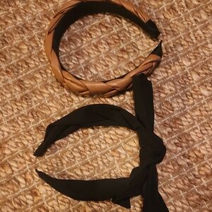 Tan and Black Hair Accessory Set for Stylish Looks